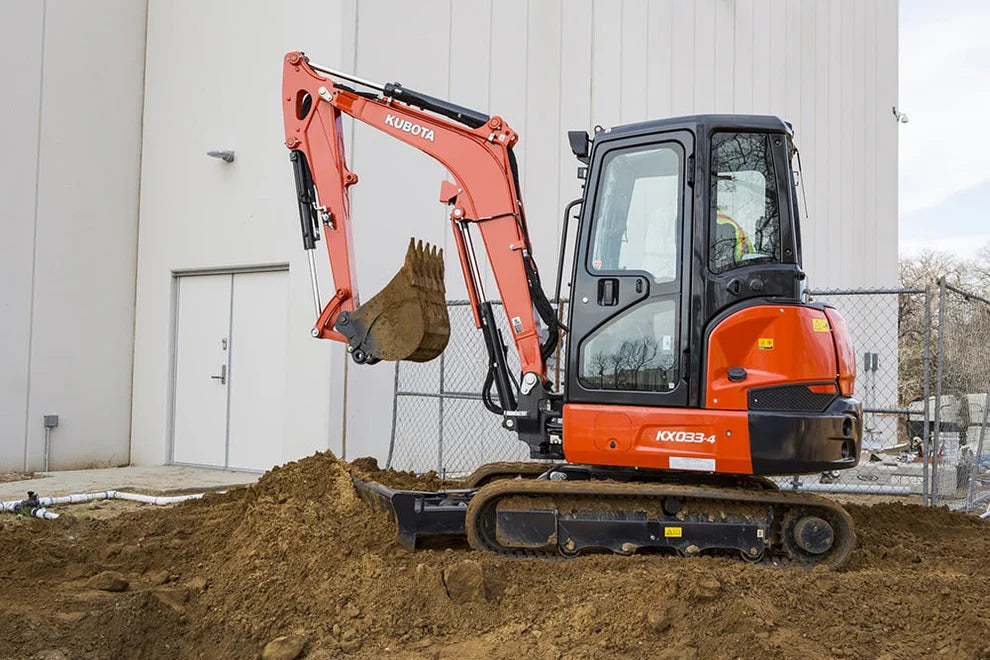 Maintenance Tips for the Kubota Mini Excavator KX033-4: Prolonging Efficiency and Performance